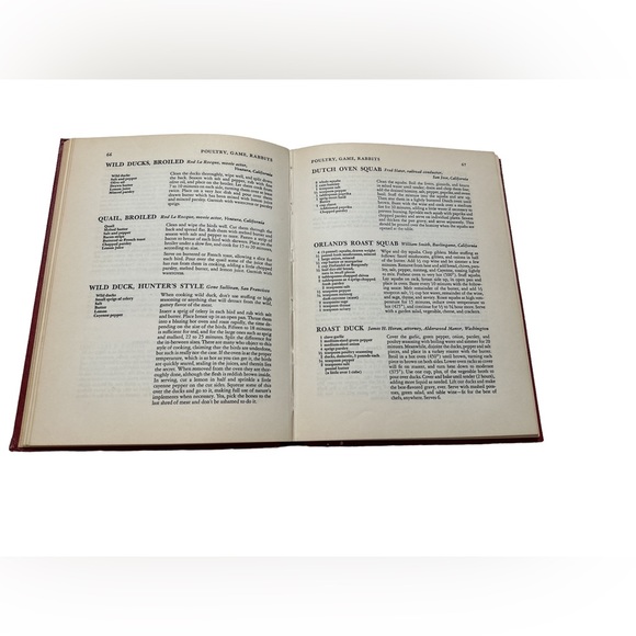 Vintage Cookbook 1951 Sunset Chefs of the West 474 Best Men Cooks of the West - Picture 13 of 13